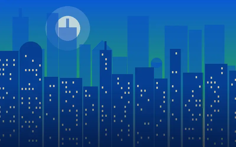 Illustration of the Aligarh skyline