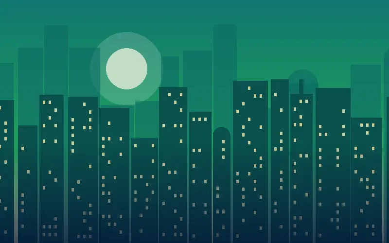 Illustration of the Chandigarh skyline