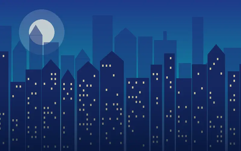 Illustration of the Coimbatore skyline
