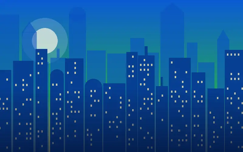 Illustration of the Hisar skyline