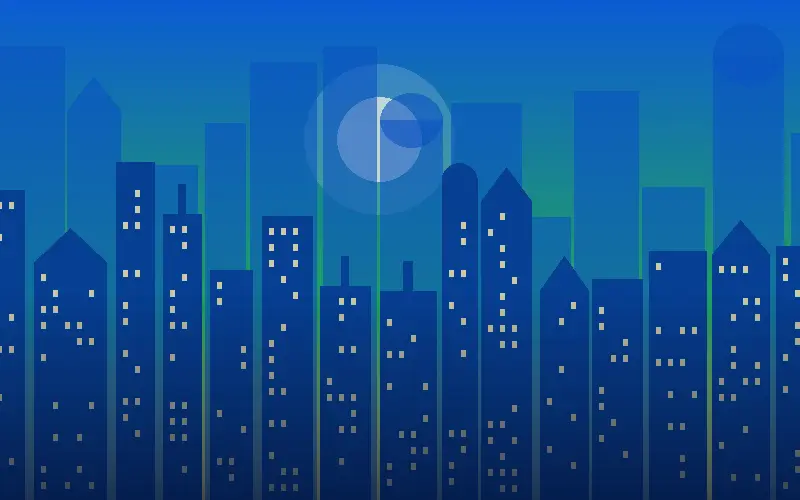 Illustration of the Lucknow skyline