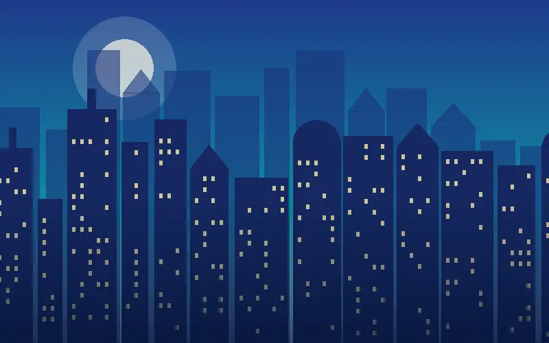 Illustration of the Mangaluru skyline