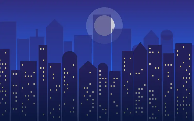 Illustration of the Mumbai skyline