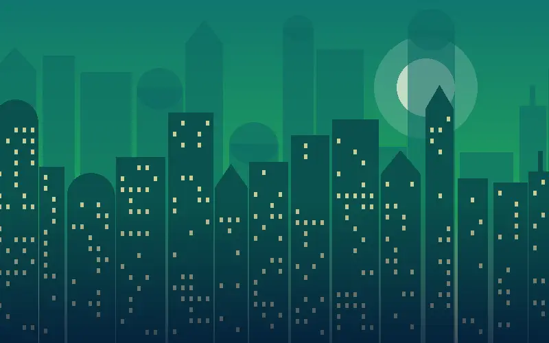 Illustration of the Rohtak skyline